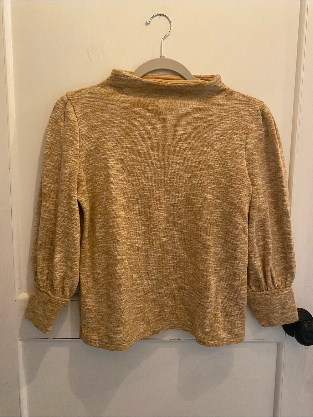 Madewell Marled Mock Neck Sweater